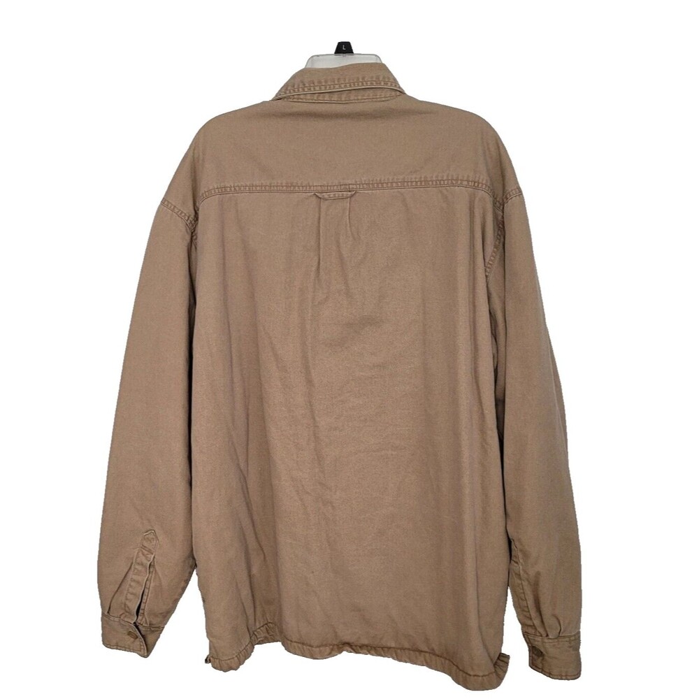 Vintage Junction West Shacket XL Brown Corduroy Flannel Lined Farm Core - Picture 6 of 9